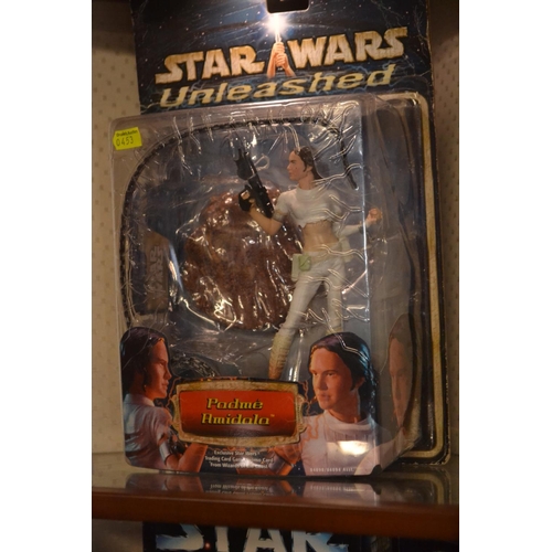 347 - Boxed Star wars unleashed, Padme Amildila. discontinued line due to revealing clothing