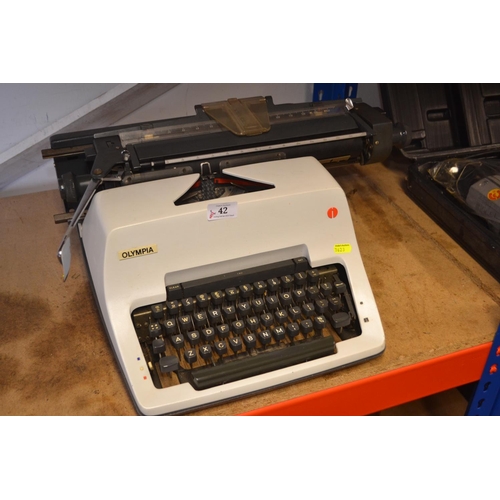 42 - Olympia typewriter