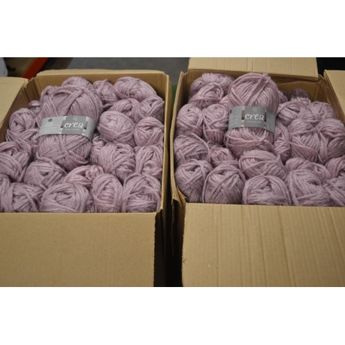 62 - 2x boxes of 50x Claystone yarns