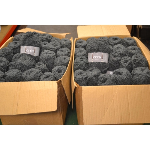 67 - 2x boxes of yarn. Both with 50x Grisiale Cumulus.