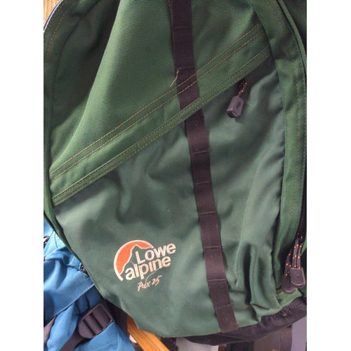 52 - 2x Lowe Alpine rucksacks.