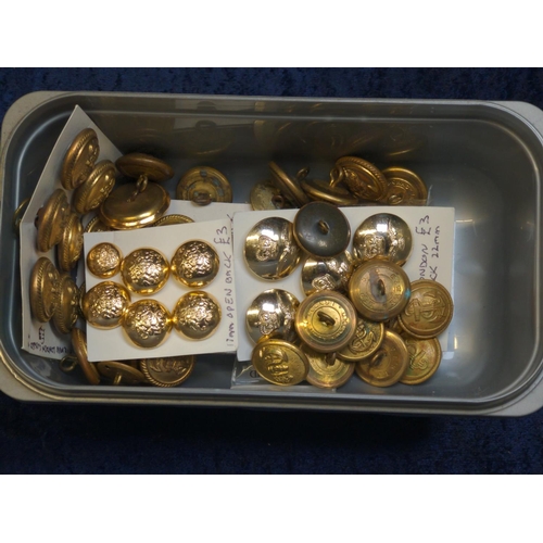 356 - Collection of military buttons