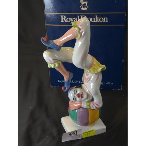 441 - Royal Doulton 'Tumbling' HN 3283, height 23cm, with original box