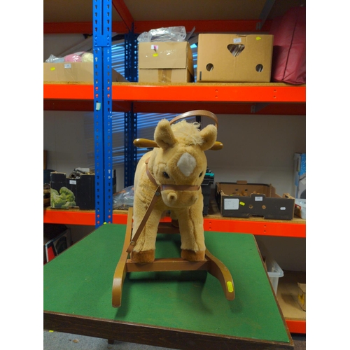 4 - Child's rocking horse. H50cm