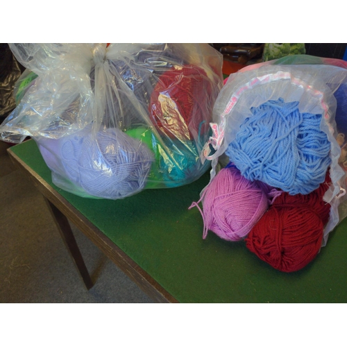 48 - 2 large bags of mixed yarn