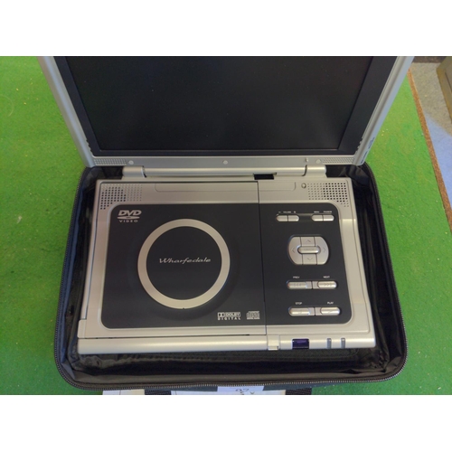 97 - Portable Wharfedale DVD player with screen
