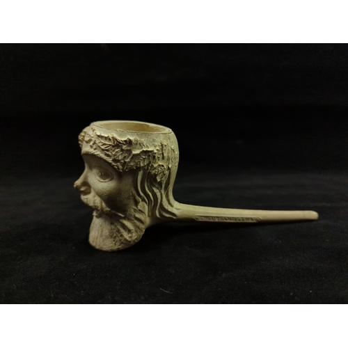 602 - Large Meerschaum Christmas pipe