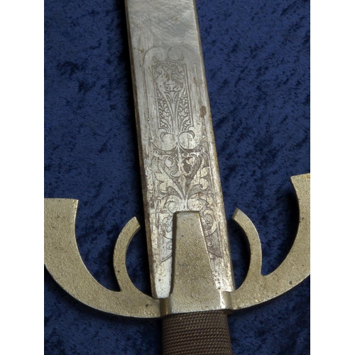 352 - Celtic style sword, overall length 101cm