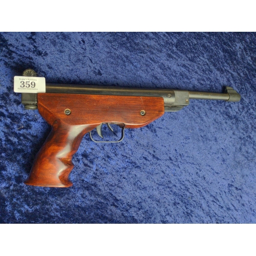 359 - SMK .177 cal air pistol, length 37cm