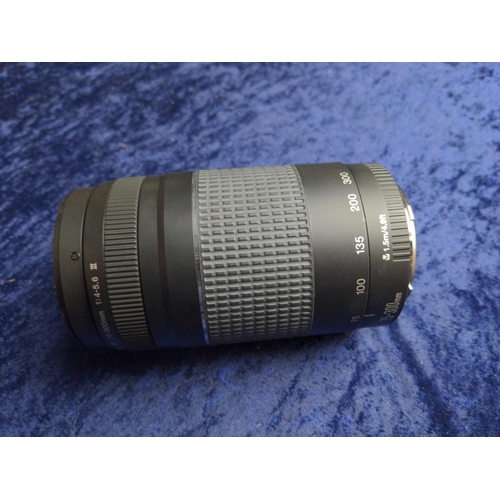 466 - Canon Lens wide angle zoom and medium zoom. Wide angle 10-18mm F4.5 Auto or manual focus with stabil... 