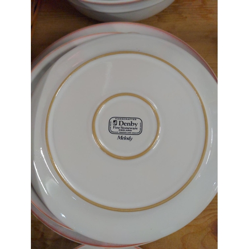 533 - Denby Melody dinner ware.