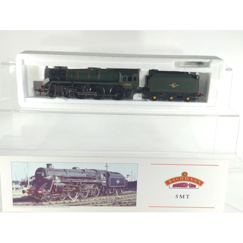 102 - Standard Class 5MT 73068 BR Green L/Crest BR 1C Tender. Manufactured by Bachmann. Makers Catalogue n... 