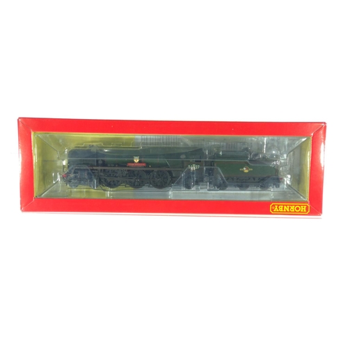 165 - BR 4-6-2 Rebuilt Battle of Britain 34077 603 Squadron, DCC ready. Manufactured by Hornby. Makers Cat... 