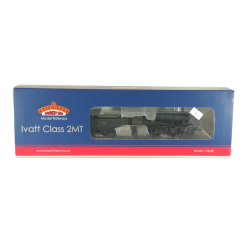 22 - Ivatt Class 2MT 2-6-0 46526 BR Green Late Crest (Weathered), DCC ready. Manufactured by Bachmann. Ma... 