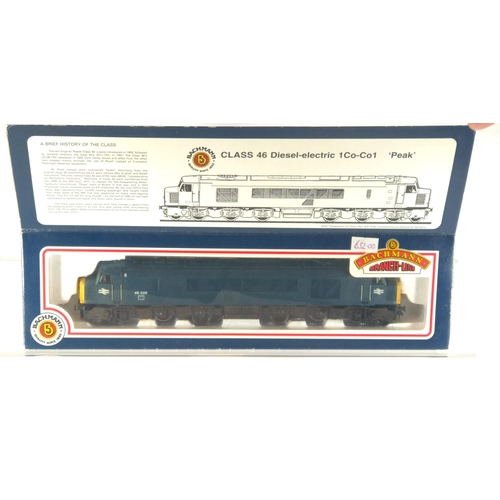 27 - Class 46 Peak Diesel 46026 Leicestershire & Derbyshire Yeomanry. Manufactured by Bachmann. Makers Ca... 