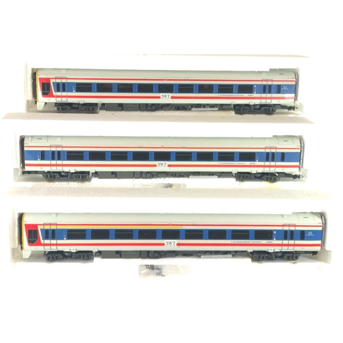 34 - 159 3 Car DMU Stage Coach. Manufactured by Bachmann. Makers Catalogue no 31-512