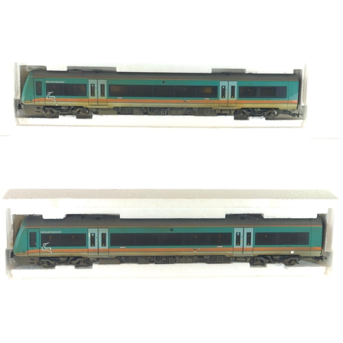 37 - 170/1 Turbostar 2 car DMU Midland Mainline. Manufactured by Bachmann. Makers Catalogue no 32-450