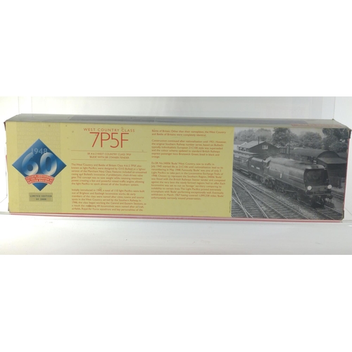 395 - Ltd Edition 1507 of 2008 60th Anniversary BR Nationalisation West Country Class 34006 Bude, DCC fitt... 