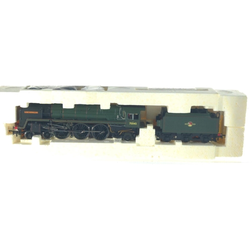 397 - BR 4-6-2 Britannia Class Locomotive 70045 Lord Rowallan. Manufactured by Hornby. Makers Catalogue no... 