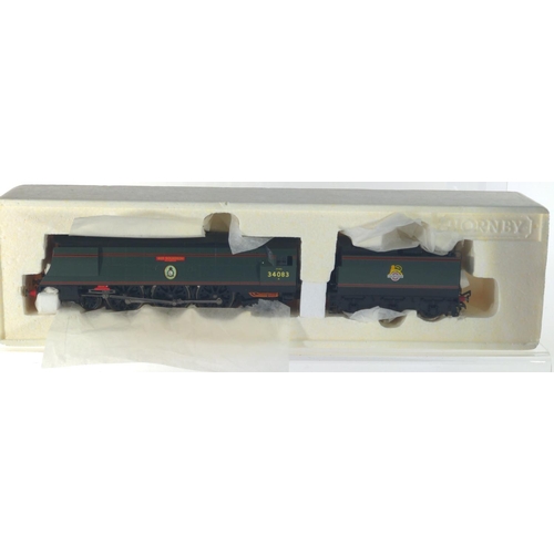 403 - BR 4-6-2 Battle of Britain Class 605 Squadron, DCC ready. Manufactured by Hornby. Makers Catalogue n... 