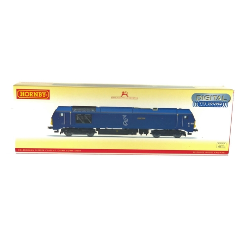 44 - Caledonian Sleeper Class 67 Cairn Gorm 67004, DCC ready. Manufactured by Hornby. Makers Catalogue no... 