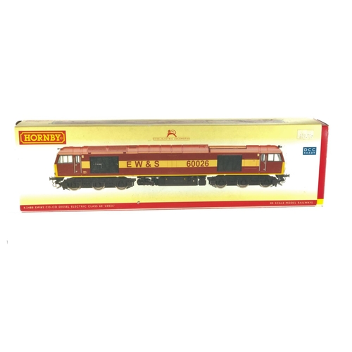 46 - EW&S C0-Co Diesel Electric Class 60 Locomotive, DCC ready. Manufactured by Hornby. Makers Catalogue ... 