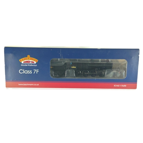 77 - Class 7F 53808 BR Black Late Crest, DCC ready. Manufactured by Bachmann. Makers Catalogue no 31-013