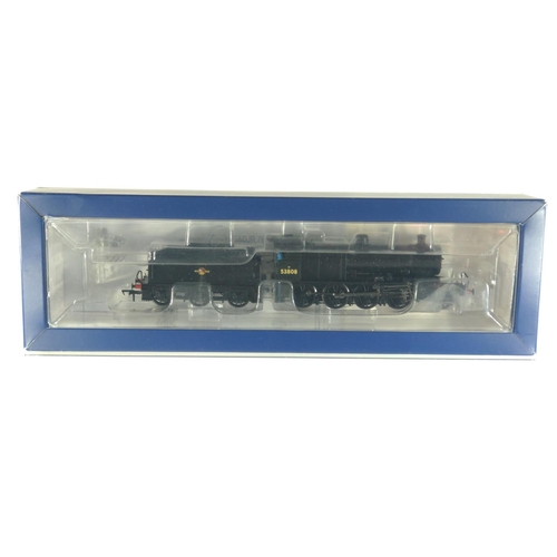 77 - Class 7F 53808 BR Black Late Crest, DCC ready. Manufactured by Bachmann. Makers Catalogue no 31-013