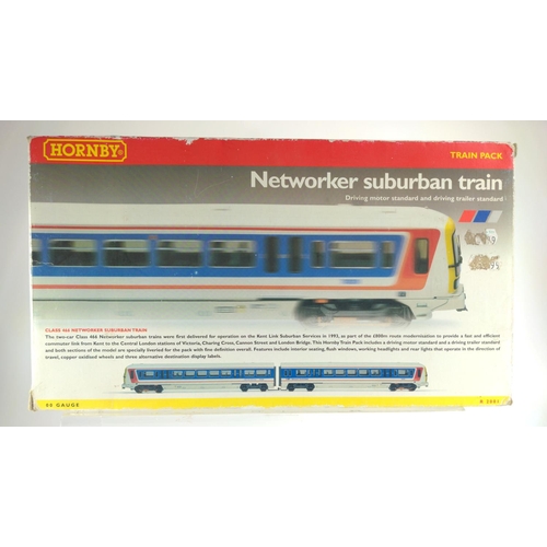 189 - Networker Suburban Train. Manufactured by Hornby. Makers Catalogue no R2001