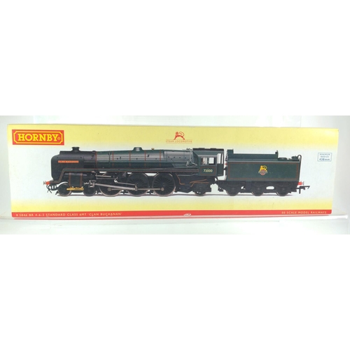 484 - BR Early Standard Class 72000 Clan Buchanan, DCC ready. Manufactured by Hornby. Makers Catalogue no ... 