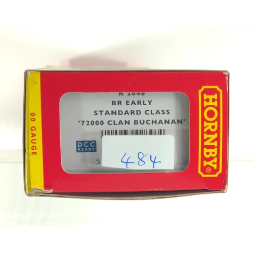 484 - BR Early Standard Class 72000 Clan Buchanan, DCC ready. Manufactured by Hornby. Makers Catalogue no ... 