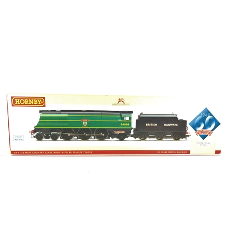 485 - BR 4-6-2 1948 Nationalisation West Country Class 34006 Bude, DCC ready. Manufactured by Hornby. Make... 