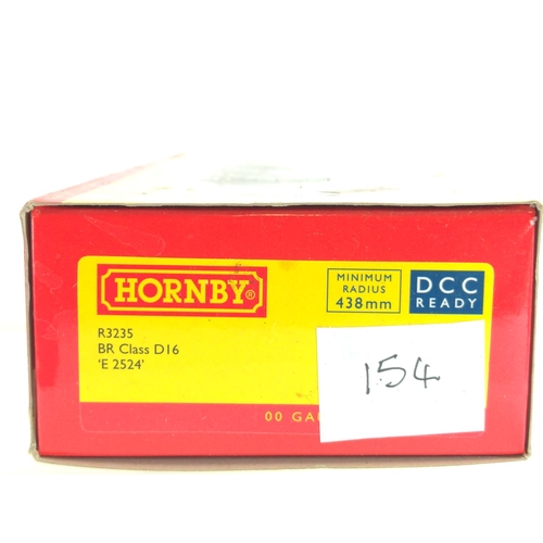 154 - BR Class D16 E2524, DCC ready. Manufactured by Hornby. Makers Catalogue no R3235