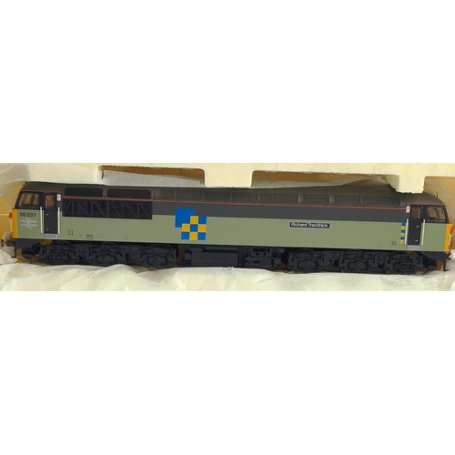 444 - BR Sub-Sector CO-CO Class 56 - 56037 Richard Trevithick. Manufactured by Hornby. Makers Catalogue no... 