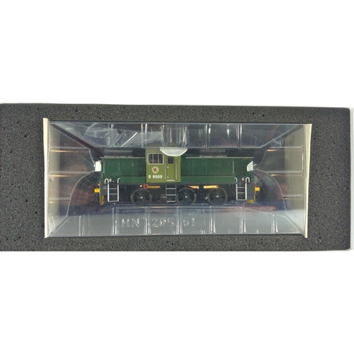 465 - Class 14 Diesel D9500 BR Green, DCC ready. Manufactured by Heljan. Makers Catalogue no 1400