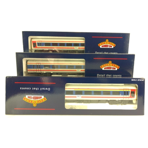 469 - 159 3 Car DMU Stage Coach Set. Manufactured by Bachmann. Makers Catalogue no 31-512