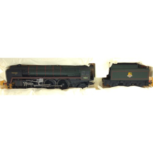 443 - BR 4-6-2 Britannia Class 70014 Iron Duke (renaned by TMC). Manufactured by Hornby. Makers Catalogue ... 