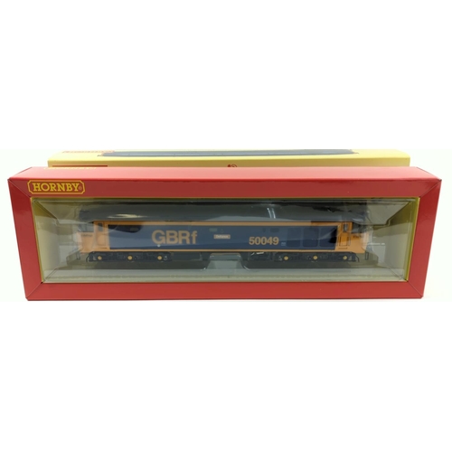 190 - GBRf Class 50 Co-Co Defiance 50049, DCC ready. Manufactured by Hornby. Makers Catalogue no R3883