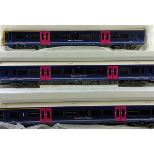 75 - 166 Turbo 3 Car DMU First Great Western 2006 Livery. Manufactured by Bachmann. Makers Catalogue no 3... 