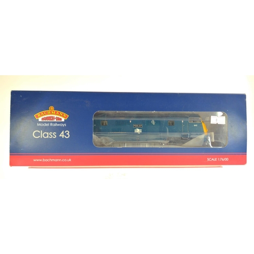 128 - Class 43 Warship 842 Royal Oak BR Blue, DCC ready. Manufactured by Bachmann. Makers Catalogue no 32-... 