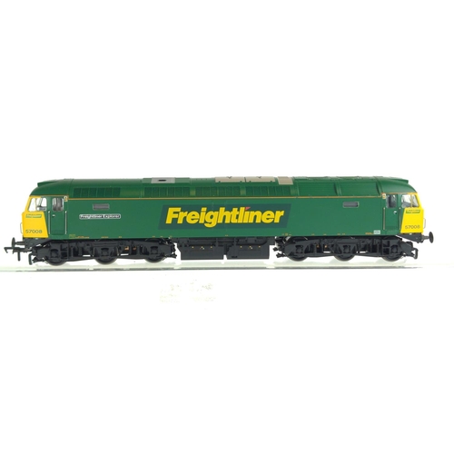 73 - Class 57/0 Diesel 57008 Freightliner Explorer, DCC ready. Manufactured by Bachmann. Makers Catalogue... 