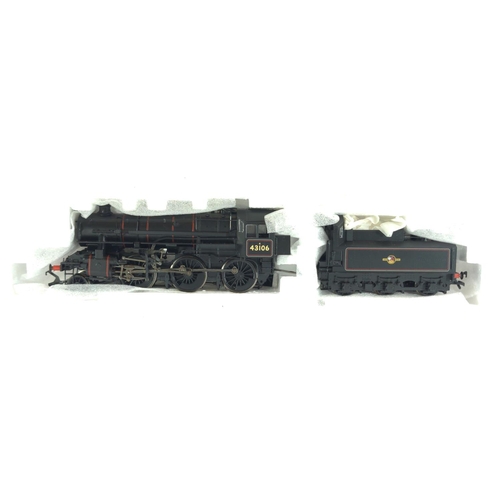 99 - Ivatt Class 4 2-6-0 43106 with tablet catcher L/Crest, DCC ready. Manufactured by Bachmann. Makers C... 