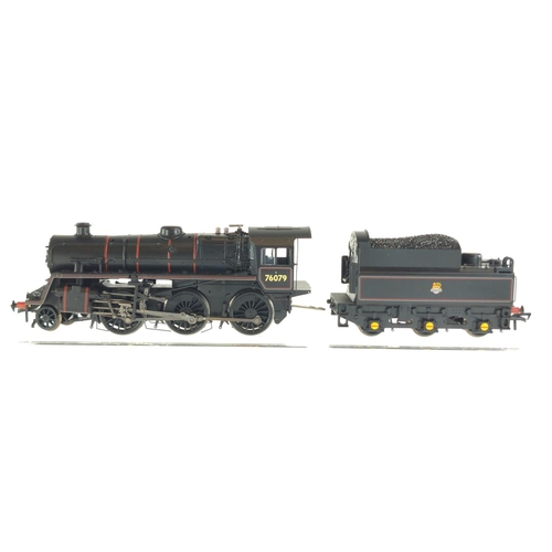 358 - . Manufactured by Bachmann. Makers Catalogue no Standard Class 4MT 2-6-0 76079 BR2 Tender E/emblem, ... 