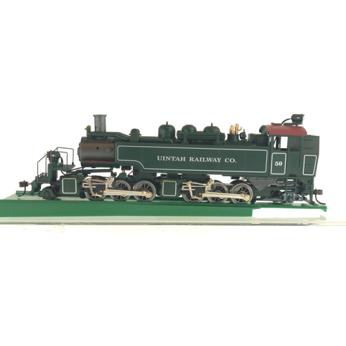 371 - HO 2-6-62TArticulated Logger Flywheel Drive no tender Unitah, DCC ready. Manufactured by Mantua. Mak... 