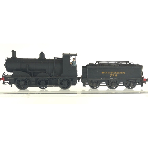 497 - Southern (LSWR) Drummond 700 Class Loco & Tender, metal kit (constructed & painted). Manufac... 