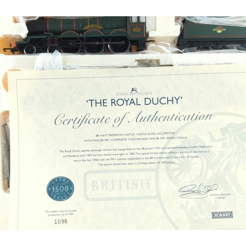 310 - Ltd Edition 1096 of 1500 The Royal Duchy Train Pack. Manufactured by Hornby. Makers Catalogue no R23... 