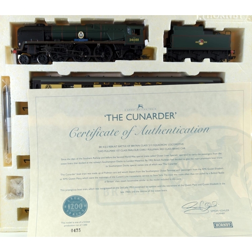 317 - Ltd Edition 475 of 1200 The Cunarder, DCC ready. Manufactured by Hornby. Makers Catalogue no R2886M