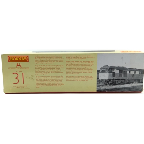 481 - BR Class 31 A-1-A Diesel Electric Locomotive 31110, DCC ready . Manufactured by Hornby. Makers Catal... 