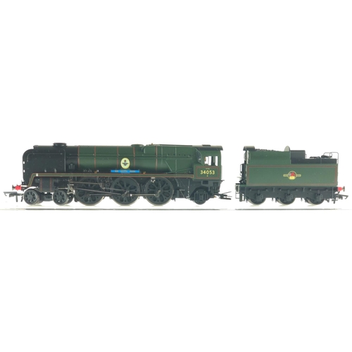 501 - BR Rebuilt Battle of Britain Class 34053 Sir Keith Park, DCC ready No leaflets or cardboard inner sl... 