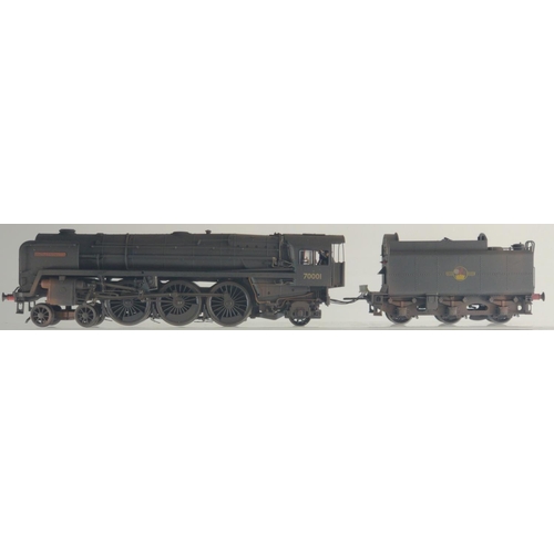 506 - Ltd Edition 938 of 1350 BR 4-6-2 Britannia Class Lord Hurcomb 70001, DCC ready, no inner C/board sli... 